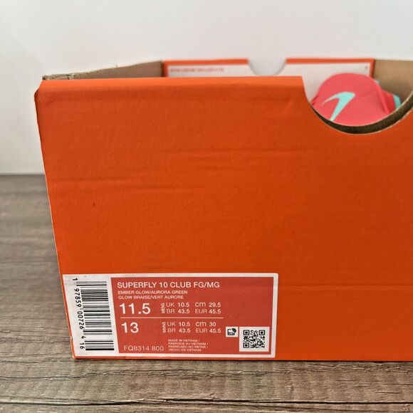 Size 11.5 - Nike Mercurial Superfly 10 Club MG Mad Energy Pack main image 5